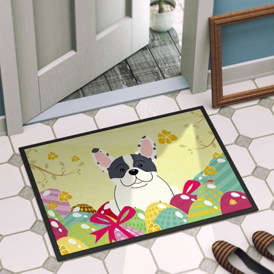 Tapis d'extérieur antidérapant Saroyan French Bulldog