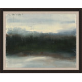 Evening On The Lake Print