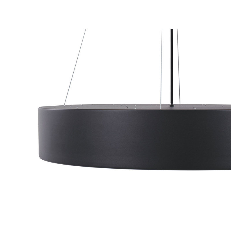 Cahaba - Light LED Drum Pendant, Black