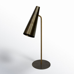 Hill 18" Anitque Brass Desk Lamp