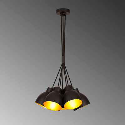 Luminaire suspendu en forme de cloche à 7 lumières Philo
