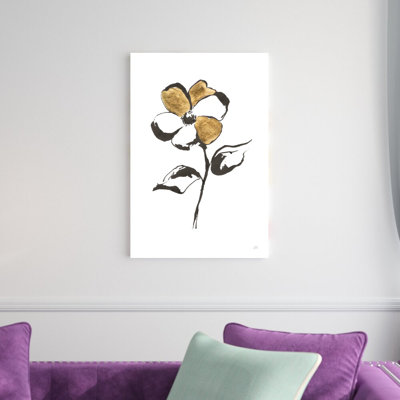 «Leafed III» par Chris Paschke - reproduction de dessin sur toile tendue