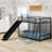 Lindenfield Kids Twin Over Twin Bunk Bed-742859366