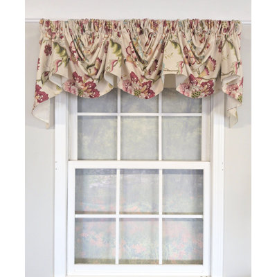 Ophelia Empire Valance 3-Scoop Original P/Kaufmann Fabric