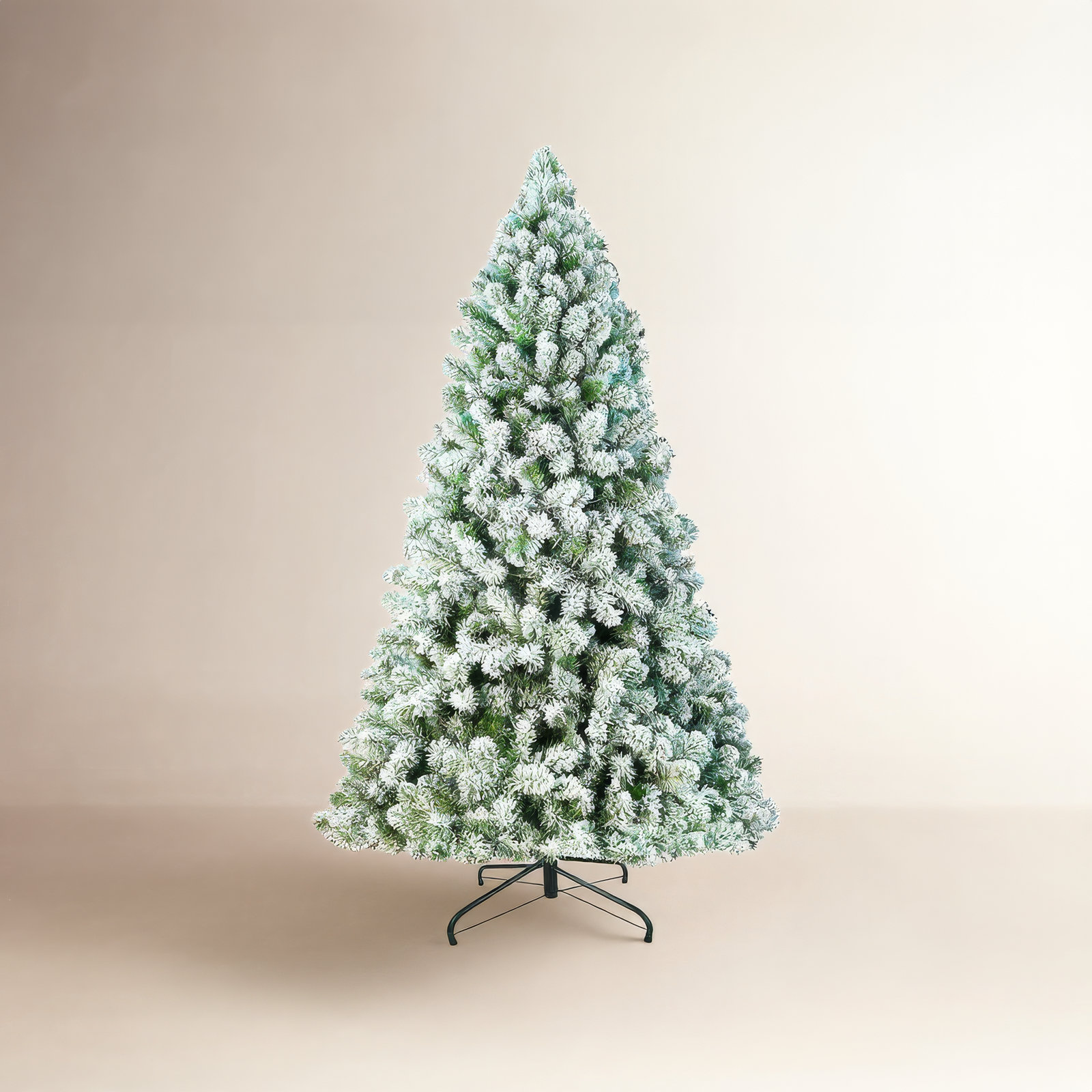 White Frosted Fir Christmas Tree, 8' H