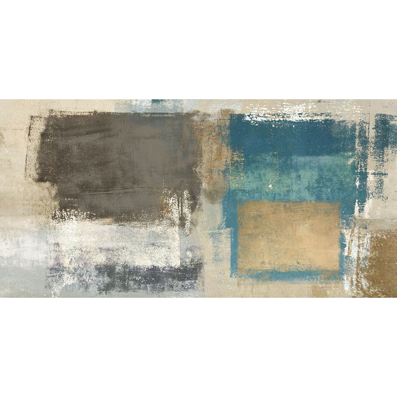 Abstract Levitation by Ludwig Maun - Wrapped Canvas Painting, 50cm H x 100cm W x 4cm D