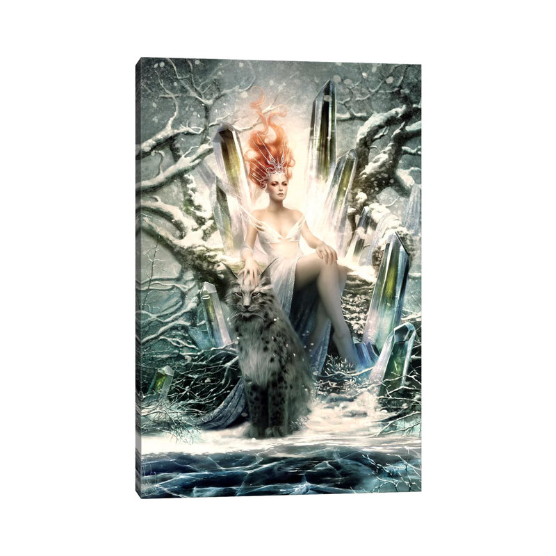 Crystal by Melanie Delon - Print on Canvas, 101.6 cm H x 66.04 cm W x 3.175 cm D, Wrapped Canvas