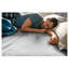Drap-housse en microfibre pour lit simple XL avec technologie Coolmax, gris-136428880