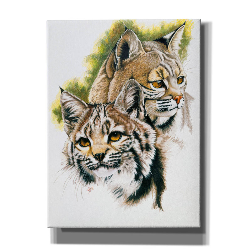 «In The Woods» par Barbara Keith, art mural sur toile, H 54 po x l 40 po x P 1,5 po