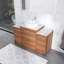 Meuble-lavabo simple avec comptoir Mathijs 47,24