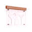 Décoration murale lumineuse DEL néon Latitude Run® Tipsy Martini Cocktail Drinks Bar Lounge - 35,5 x 28 cm