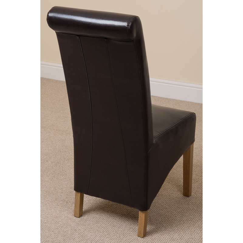 51cm H Upholstered Side Chair, Brown