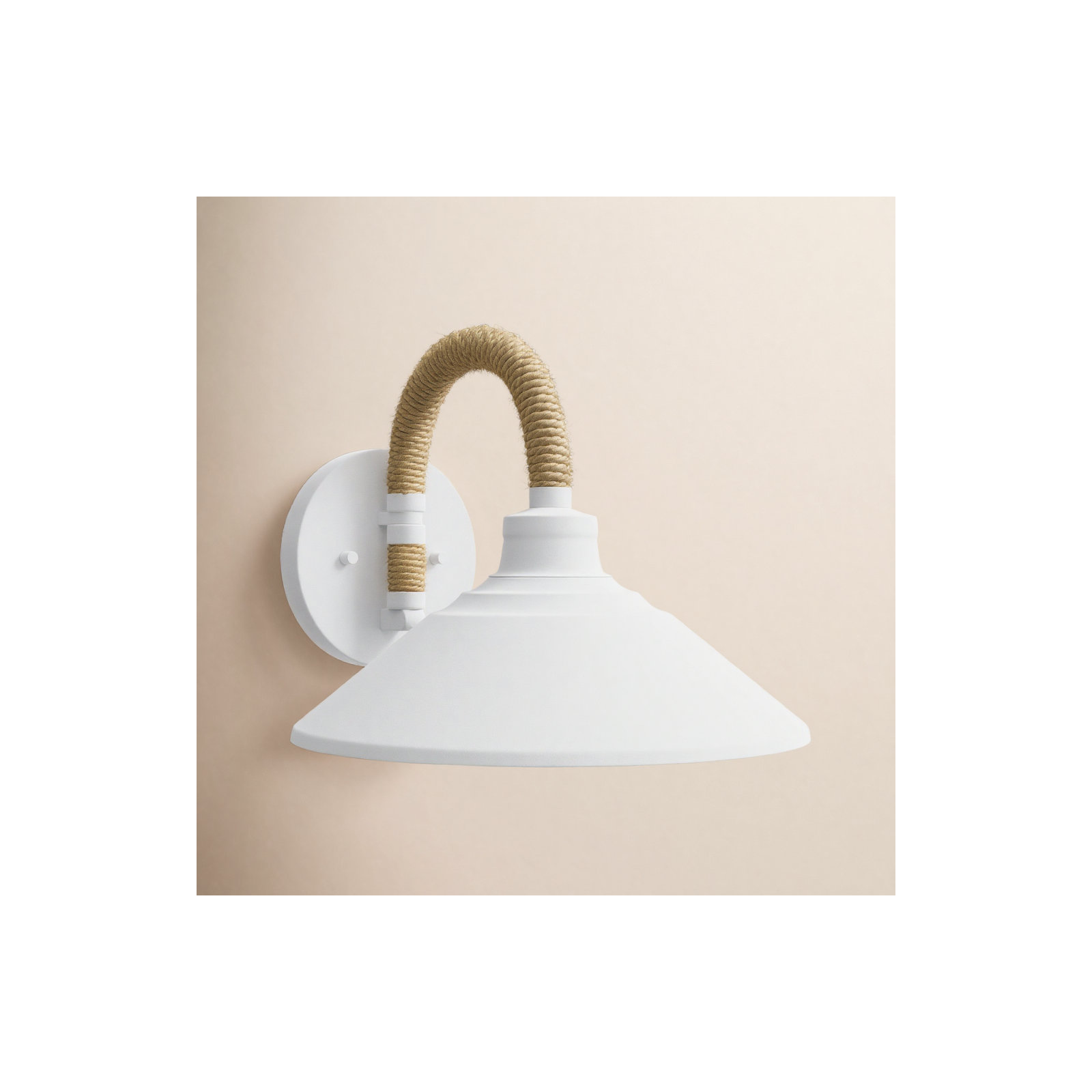 Reesie Single Light Steel Dimmable Spotlight, White