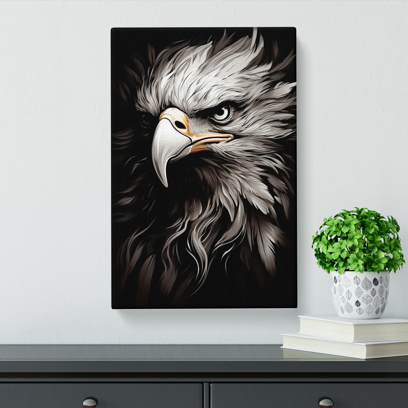 Eagle Line - No Frame Print, 50cm H x 35cm W x 3cm D