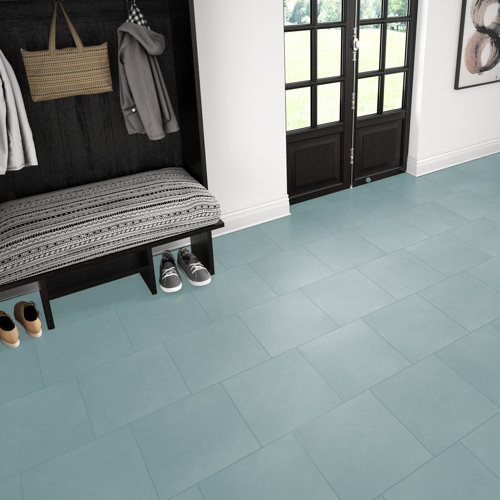 Pixl Poetic License 12" x 12" Porcelain Stone Look Wall & Floor Tile ...