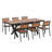 Experience Outdoor Dining Freedom With A Flexible Set Including Six Chairs And A Table That Extends From 62.9 To 82.6 Inches For Personalized Arrangements-1686883197