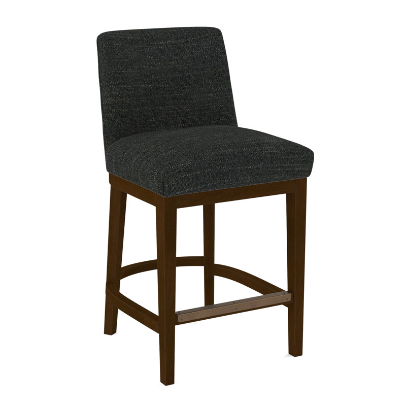 Upholstered Stool, Rumor Bliss, Pecan
