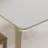 White rectangular rock plate dining table-401686796