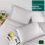 Ensemble de draps 100% satin de coton 200 fils respirant et rafraîchissant-86162159-86162154