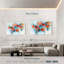 Coquelicots à motif floral abstrait Avery-107952043