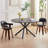 Ellierose Round Unfinished Metal Base Dining Table-1892054890-1892054891