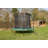 10ft JumpKing JumpPod Deluxe Trampoline with Safety Enclosure and Reverseable Safety Pad