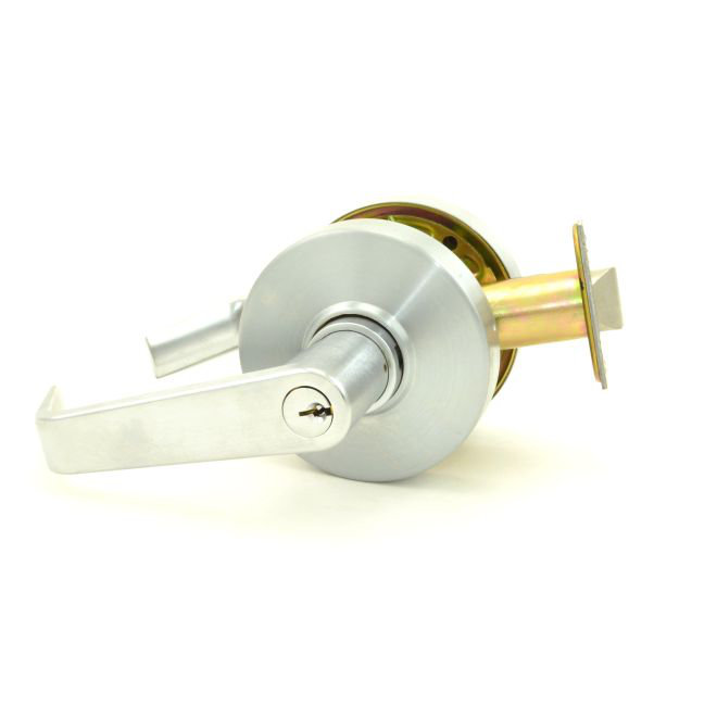 Levier de porte cylindrique embrayable