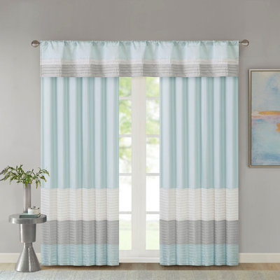 Rideau simple en polyester Polyoni