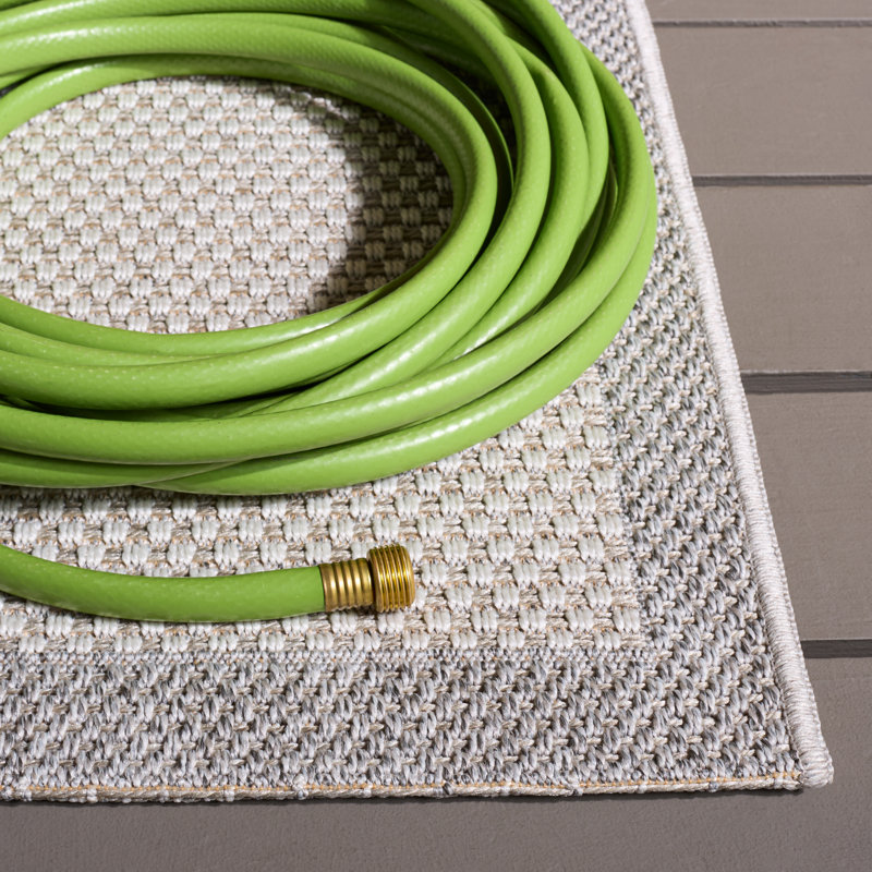Tapis d'intérieur / extérieur Haris Sisal, Rectangle 4 pi x 6 pi