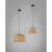 Tanit 1 - Light Matte Black LED Shaded Pendant