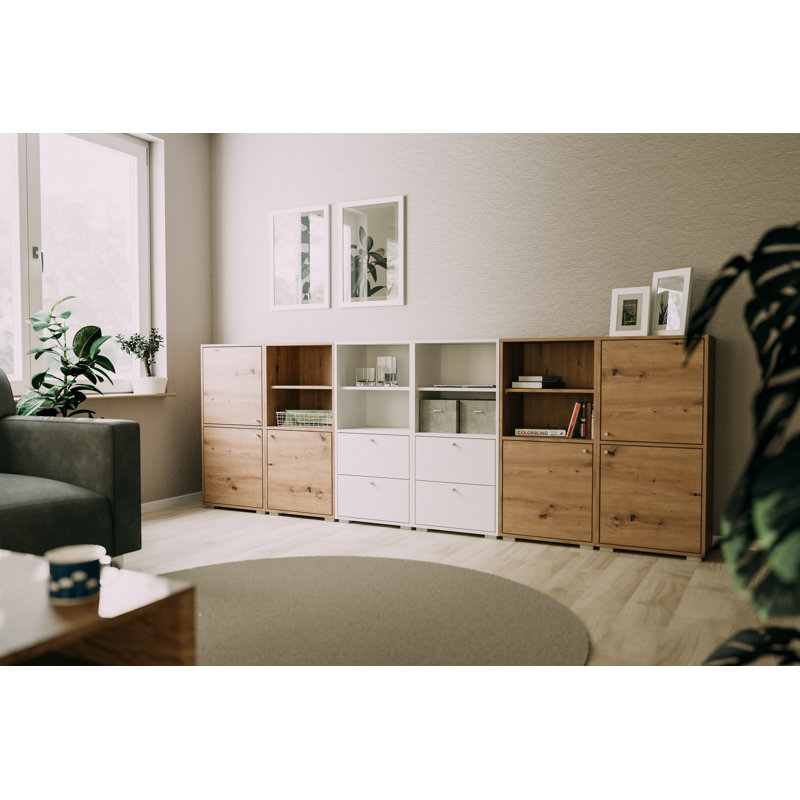 Moindou Bookcase, Artisan Oak