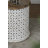 Solid Wood Top Nesting Tables End Table
