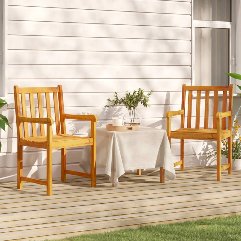 Cosette Patio Dining Armchair with Cushion