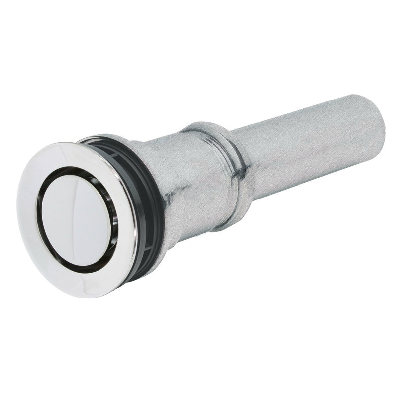 Descanso 8" Widespread Lavatory Faucet with Cross Knurled Handle and ZeroDrain, Satin Nickel