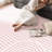Washable Area Rug Rainbow Striped Non Slip Pink Carpet  for Nursery Baby Room Bedroom -1201304609-1201820036