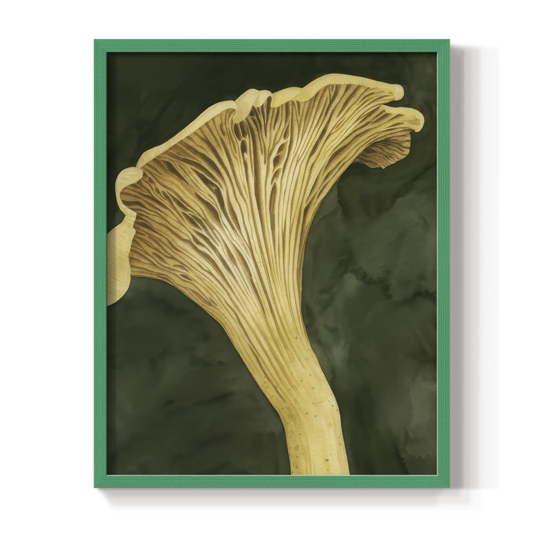 Chanterella I Framed Print - Solid Wood, H 15 po x l 12 po, Vert