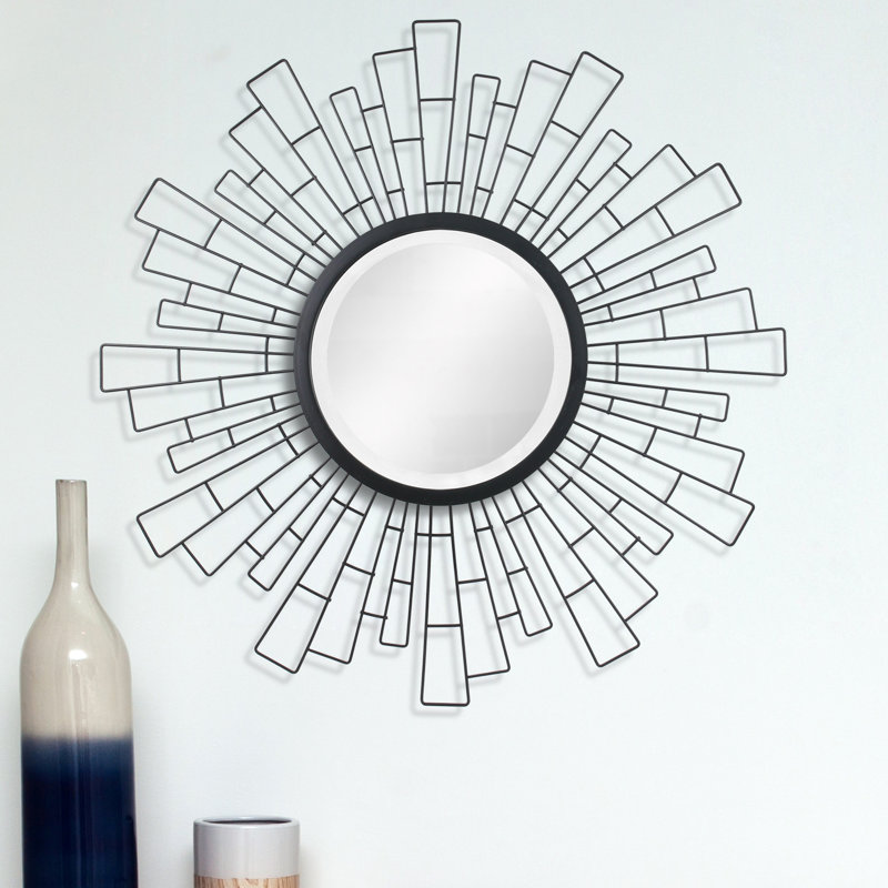 Andelain Metal Flat Wall Mirror