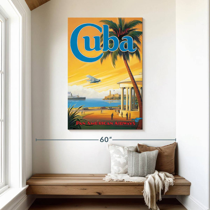 Gillard Visit Cuba, 48" H x 32" W
