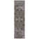 Tapis abstrait argent / brun