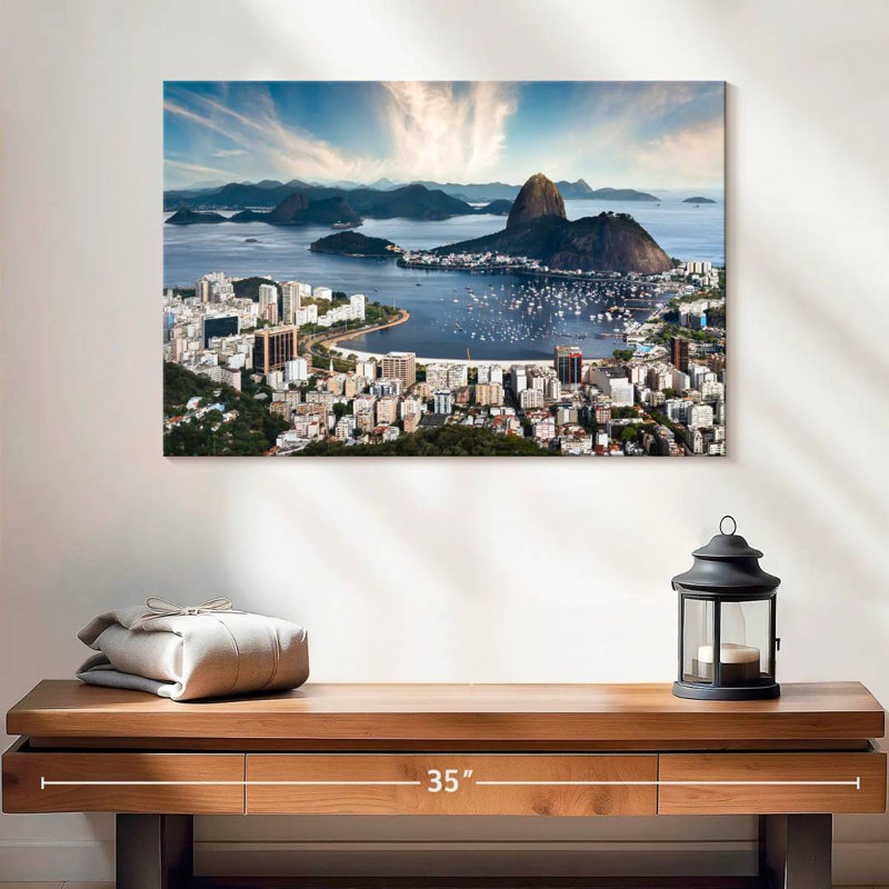Ravi, Rio de Janeiro, horizon, H 16 po x l 24 po