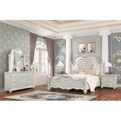 Ensemble de chambre à coucher 4 pièces Destiny