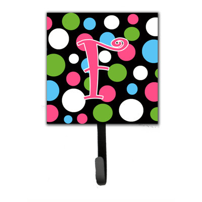 Crochet mural polkadot monogramme