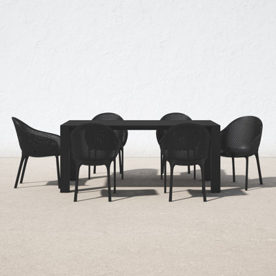 Farrah Rectangular 6 - Person 70" Long Dining Set by AllModern