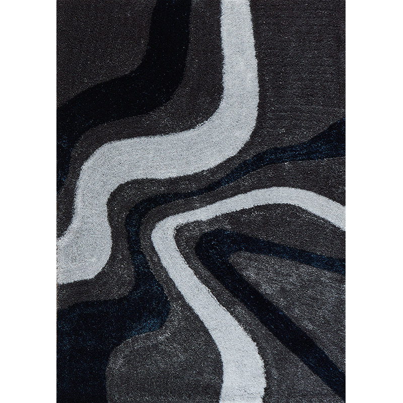 Soft Pile Hand Tufted Shag Area Rug