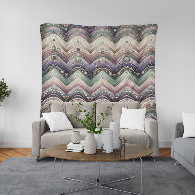 Tapisserie murale, H 80 po x l 68 po x P 0,8 po