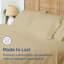 Drap en coton 400 fils - Drap rafraîchissant, respirant et doux-103254609-103254610