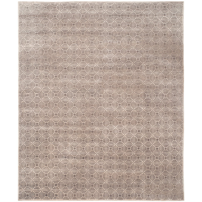 Tapis en laine et viscose Keiondre, Rectangle 9 pi x 12 pi