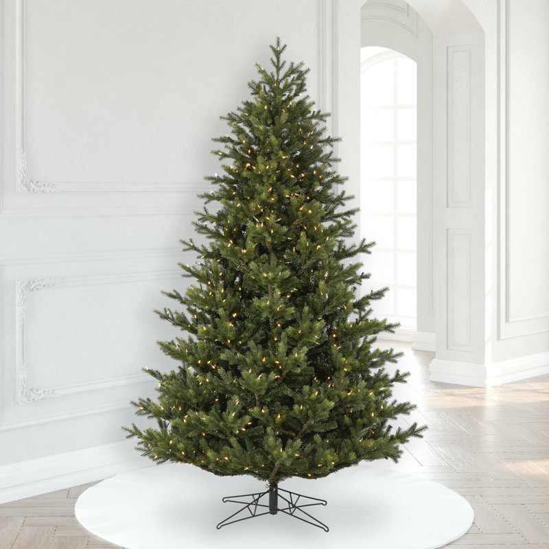 Welch Fraser Fir Artificial Christmas Tree with LED Lights, 6.5' H