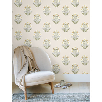 Peel & Stick Floral Double Roll