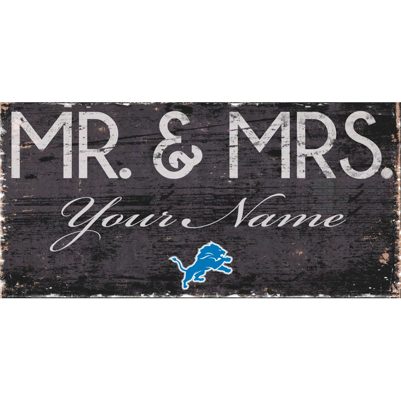 Farmhouse Entertainment Wall Decor, Yes, Detroit Lions